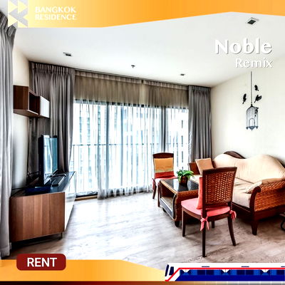 Condos for rent :  Noble Remix 🌠 Corner Unit with a Beautiful View, Price Negotiable 💸 Close to BTS Thong Lo 