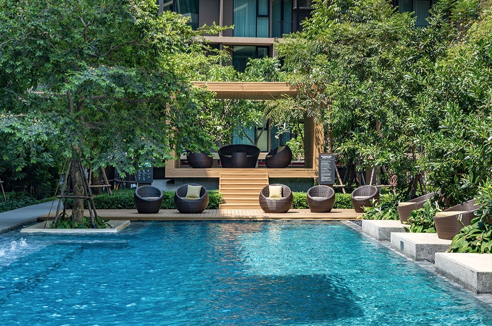 รูป ขายคอนโด Parque พุทธบูชา 48  (ตึก B ชั้น 6 วิวสระน้ำ) ขนาด 24.65 ตรม.  - รูปที่ 3/8