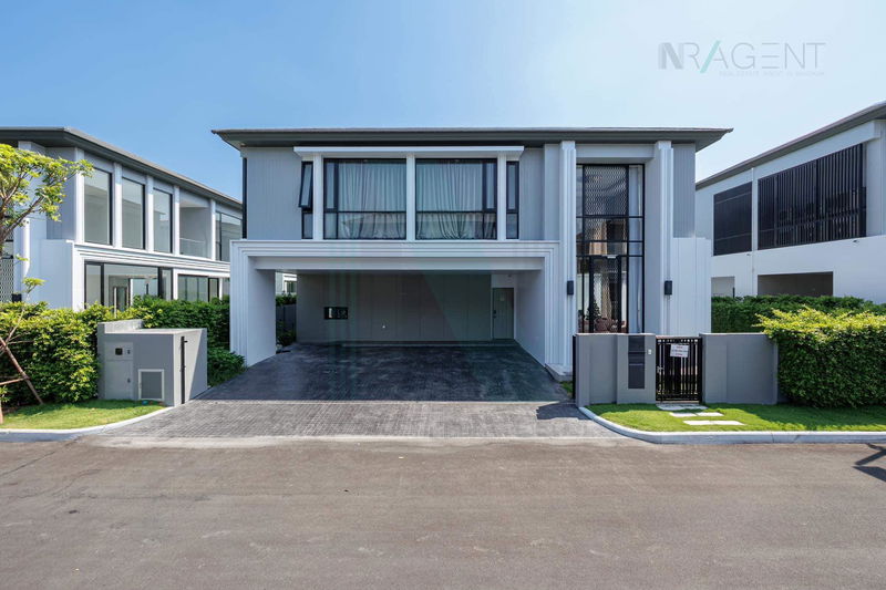 ขายบ้านเดี่ยว : 📌 ขายบ้านเดี่ยว โครงการ เบลกราเวีย เอ็กซ์คลูซีฟ พูลวิลล่า บางนา-พระราม 9 2 ชั้น 4 ห้องนอน 5 ห้องน้ำ