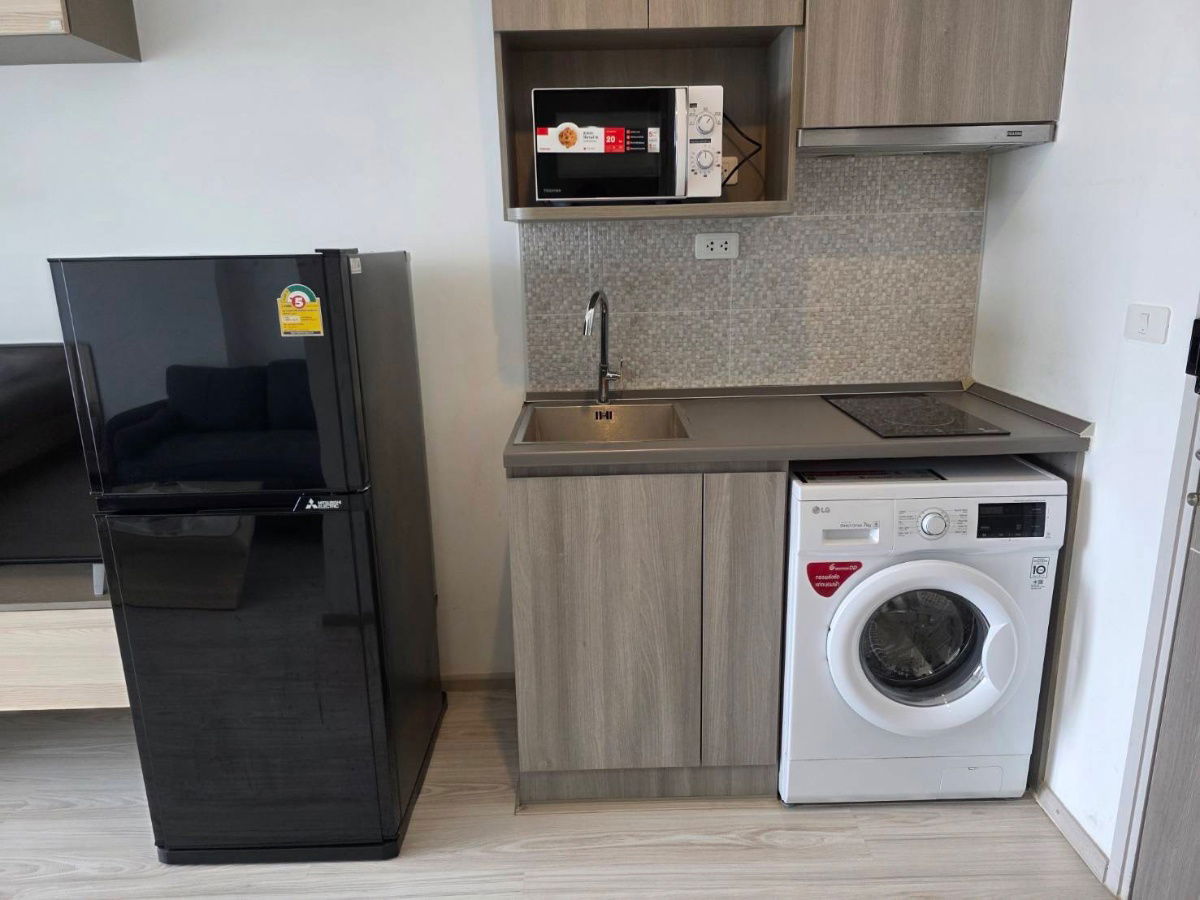 picture Y094📌 Condo for rent, Ideo Mobi Bangsue Grand Interchange, MRT Tao Poon, with furniture and appliances, ready to move in. - 5/6