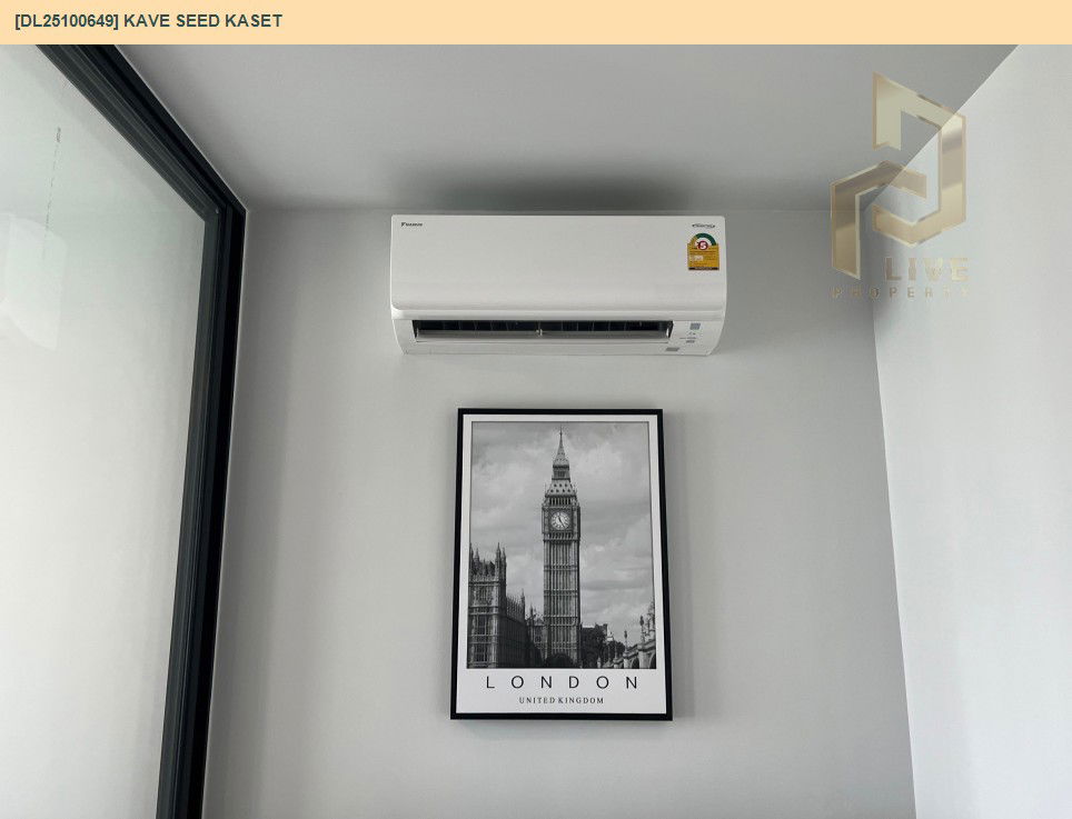 picture DL25100649 Condo for rent, Kave Seed Kaset near -, ready to move in, call urgently 0638692663 LineID @897iyzll - 11/18