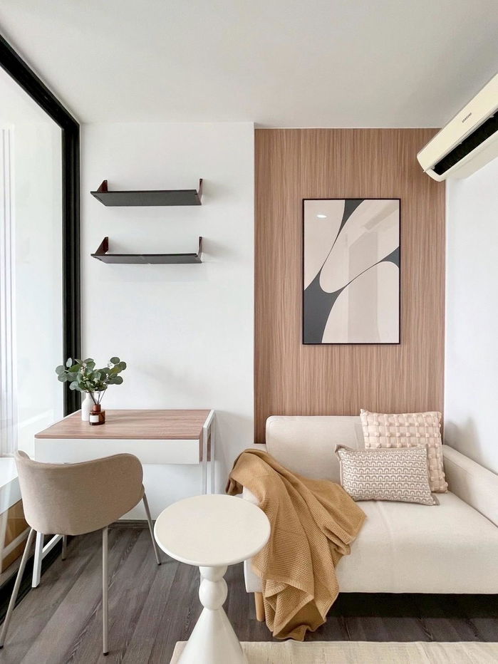 รูป #b4761 26/10/68  ให้เช่าคอนโด The Base Park West สุขุมวิท 77 📲📢สอบถาม ld line @condoboy - รูปที่ 9/20