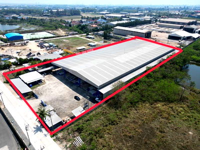 ขายโรงงาน : ขายโกดังระยอง เขตห้วยโป่ง ทำเลดี  ใกล้ถนนมาบตาพุต-บ้านฉาง