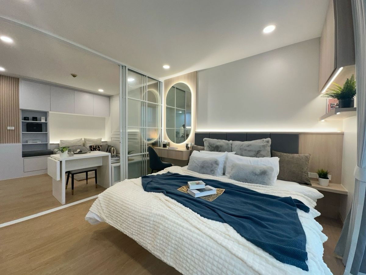 รูป ขายด่วน ✨ The IRIS Rama 9 - Srinakarin ✨ ตกแต่งสวยครบ ใกล้ MRT แยกลำสาลี และ Airport Rail Link หัวหมาก - รูปที่ 2/8