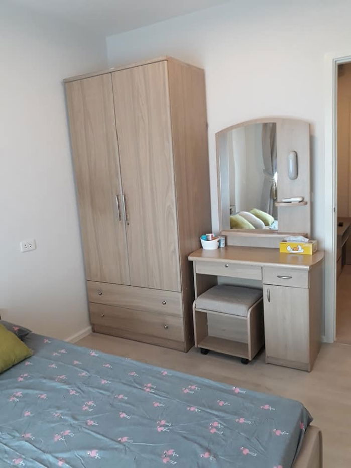 รูป (ว่าง3พฤศจิกายน ไม่มีที่จอดรถ)ให้เช่าAspireสาทร-ท่าพระ - 1นอน 30.5ตรม. ชั้น18 วิวสระว่ายน้ำ - Line:@hac55 - รูปที่ 2/8