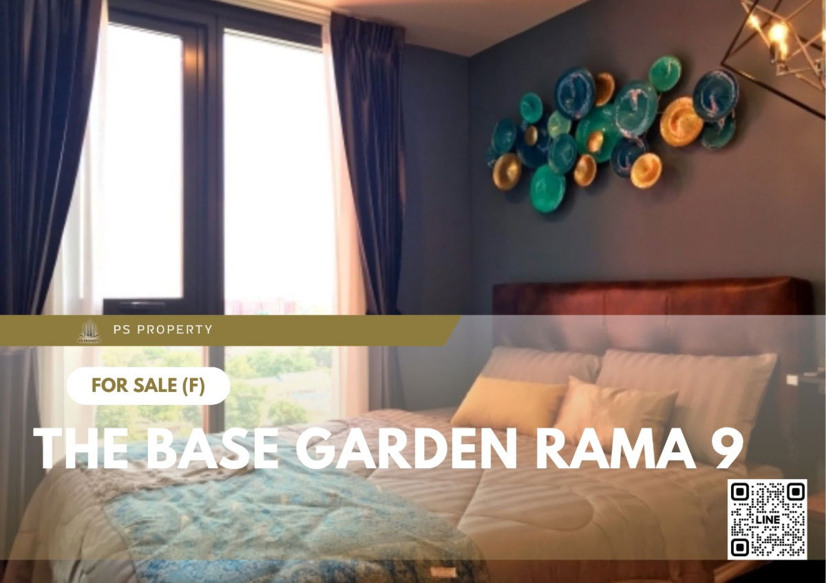 picture Urgent sale 📍 The Base Garden Rama 9 📍 near APL Ramkhamhaeng, complete with furniture and appliances - 1/7