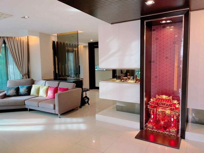 4-bed house for rent, 408 sqm, 114 sq wah, Golden Nakara Onnut 65