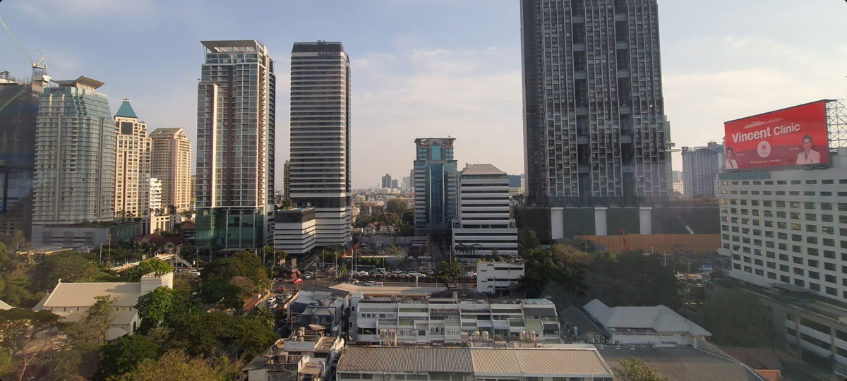 รูป เจ้าของขายเอง) Romm Convent ชั้น 12 แปลนห้องเทพสวยสุด 48 ตรม มีรูปวิวจริง ถ่ายจากแปลงที่ดินจริง ทิศใต้ วิวเปิดโล่ง สาธร - รูปที่ 8/12