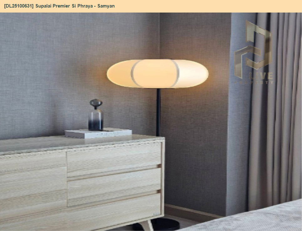 picture DL25100631 Condo for rent, Supalai Premier Si Phraya - Samyan near MRT สามย่าน, ready to move in, call urgently 0638692663 LineID @523dslwi - 9/9