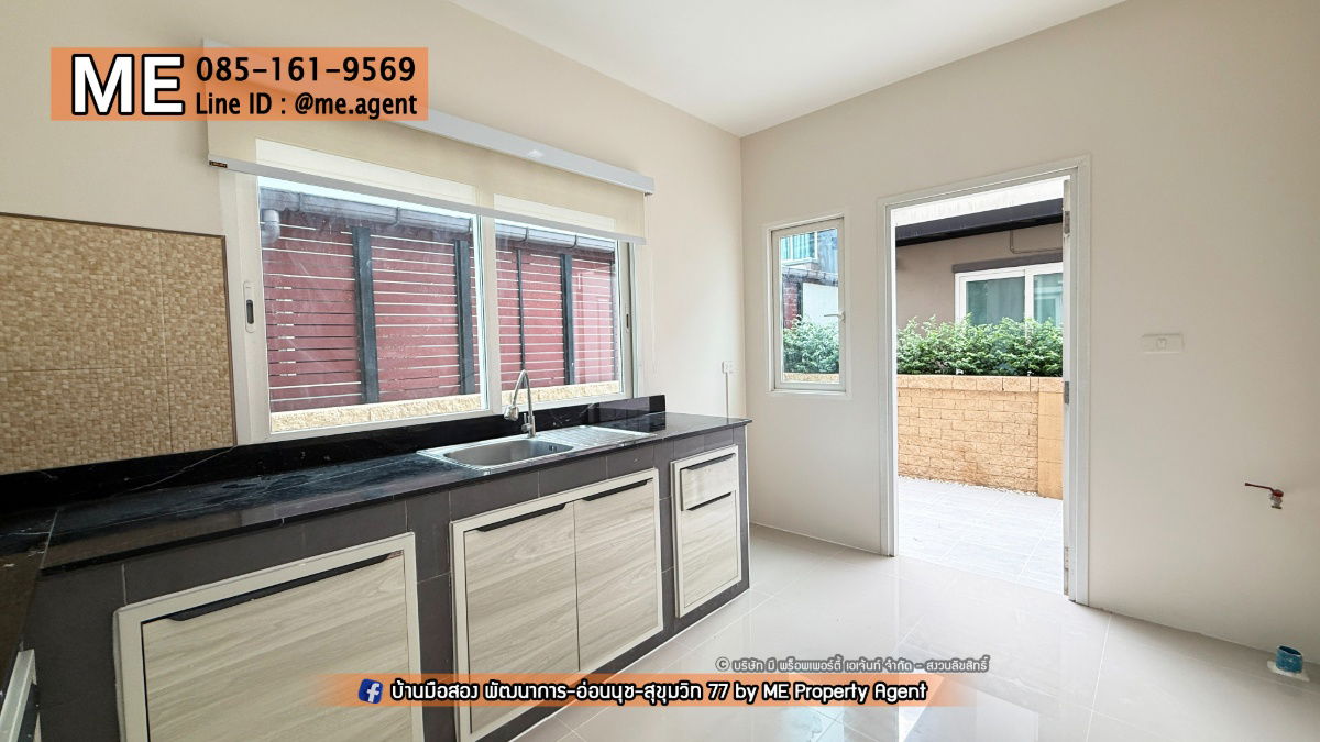 รูป ขาย บ้านเดี่ยว โกลเด้น วิลเลจ อ่อนนุช-พัฒนาการ หลังมุม  รีโนเวทใหม่ทั้งหลัง อยู่ต้นโครงการ ถูกสุดในโครงการ ใกล้ BTS ศรีนุช โทร 085-161-9569 (BL17-54) - รูปที่ 6/24