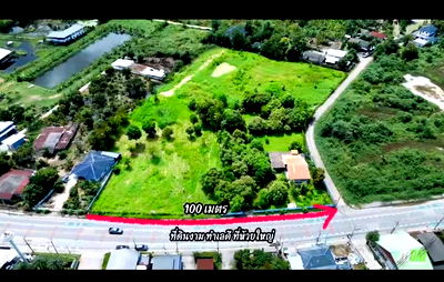 ขายที่ดิน : ขายที่ดินเปล่าถมดินแล้ว 2 แปลงติดกันอยู่ที่ ต.ห้วยใหญ่  อ.บางละมุง จ.ชลบุรี