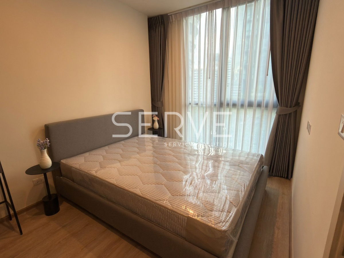 picture 1 Bed 1 Bath Nice Room New Condo Fully furnished Good Location MRT Phra Ram 9  220 m @ NUE District R9   - 5/6