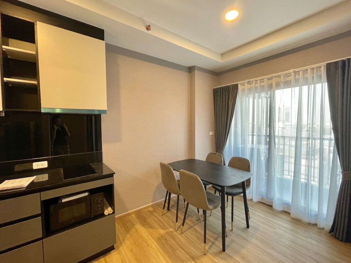 picture For Rent  🏢✨  THE STAGE Mindscape Ratchada - Huaikhwang  MRT Huaikhwang  Interested, add Line @255ghzjq. Add @ too. ꔛ - 2/8