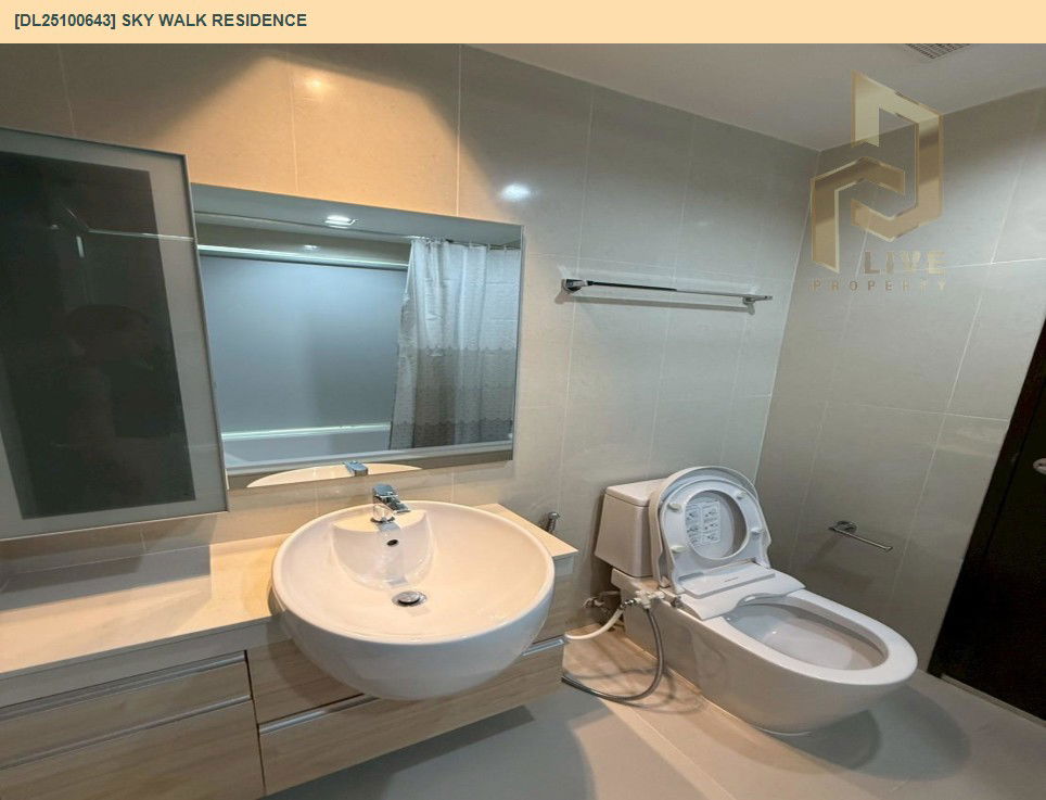 picture DL25100643 Condo for rent, Sky Walk Residence  near BTS Phra Khanong, ready to move in, call urgently 0638692663 LineID @162cjixi - 14/16