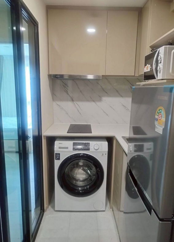 รูป เดอะ เบลกราเวีย รัชดา 17 🚆ใกล้ Mrt สุทธิสาร  29.13 ตร.ม. 1 ห้องนอน 1 ห้องน้ำ ห้องใหม่ เฟอร์นิเจอร์พร้อมอยู่ - รูปที่ 12/19