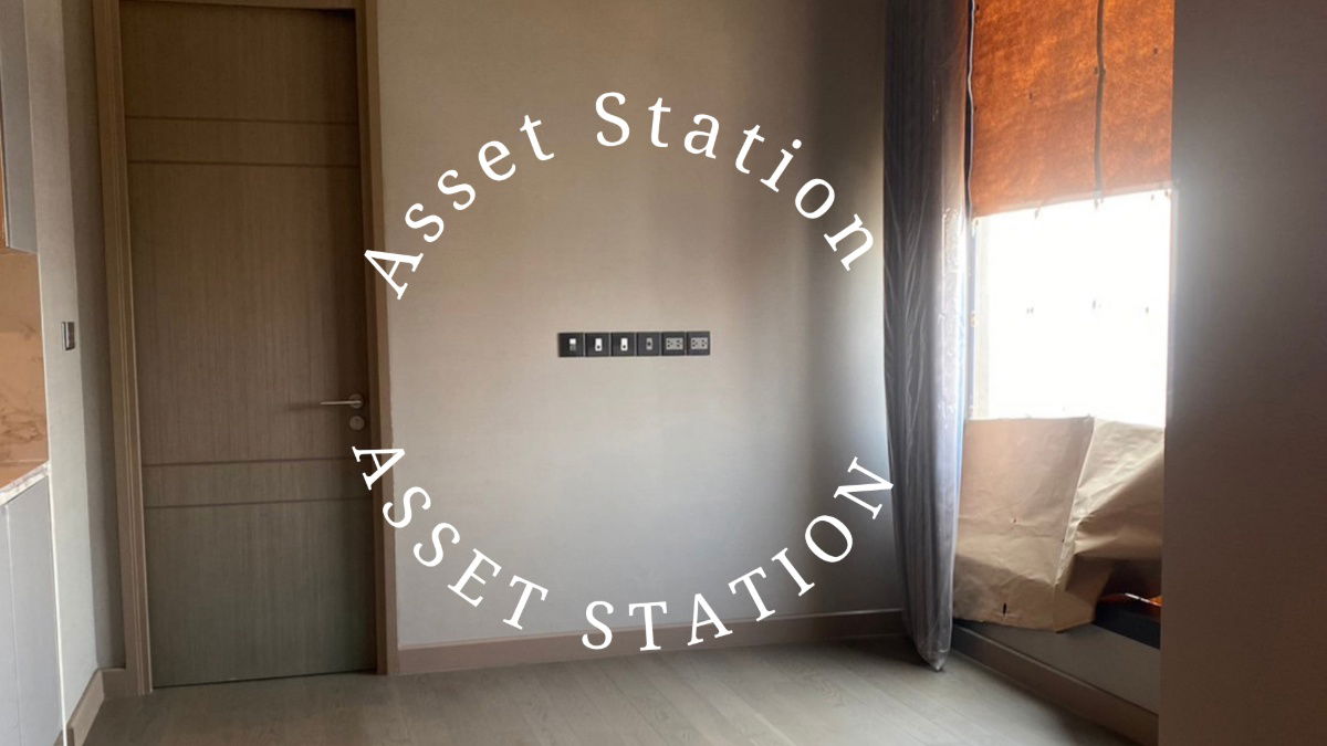 picture Urgent sale! THE ESSE at SINGHA COMPLEX, empty room waiting to be decorated, near MRT Phetchaburi - 3/12