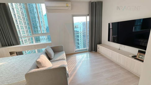 🎊 For Rent Condo NOBLE REVOLVE RATCHADA Building 1, Floor 31,2 bed room, Room size 53.00 sqm