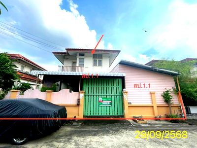 บ้านเดี่ยว ถนนลำลูกกา : บ้านเดี่ยว สำหรับขาย บ้านฟ้ากรีนพาร์ค 2 คูคต ลำลูกกา ปทุมธานี