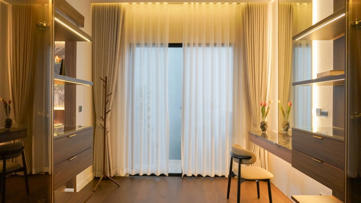 รูป TA8410📲LineID @556ryccg🏛️บ้านหรู 540ตรม 4ห้องนอนใหญ่ 1ห้องแม่บ้าน🏢ลิฟท์🌳Courtyard BuGaan กรุงเทพกรีฑา พร้อมเฟอร์นิเจอร์ ใกล้โรงเรียนนานาชาติ - รูปที่ 22/33