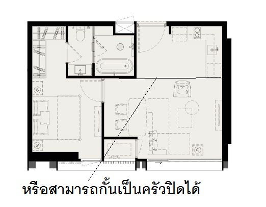รูป เจ้าของขายเอง) Romm Convent ชั้น 12 แปลนห้องเทพสวยสุด 48 ตรม มีรูปวิวจริง ถ่ายจากแปลงที่ดินจริง ทิศใต้ วิวเปิดโล่ง สาธร - รูปที่ 4/12