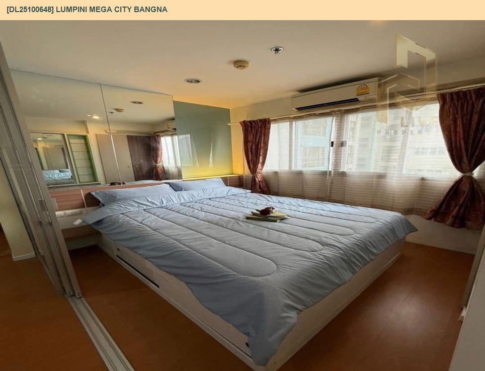 picture DL25100648 Condo for rent, Lumpini Mega city Bangna near BTS Bang Na, ready to move in, call urgently 0638692663 LineID @655ebbvc - 2/9