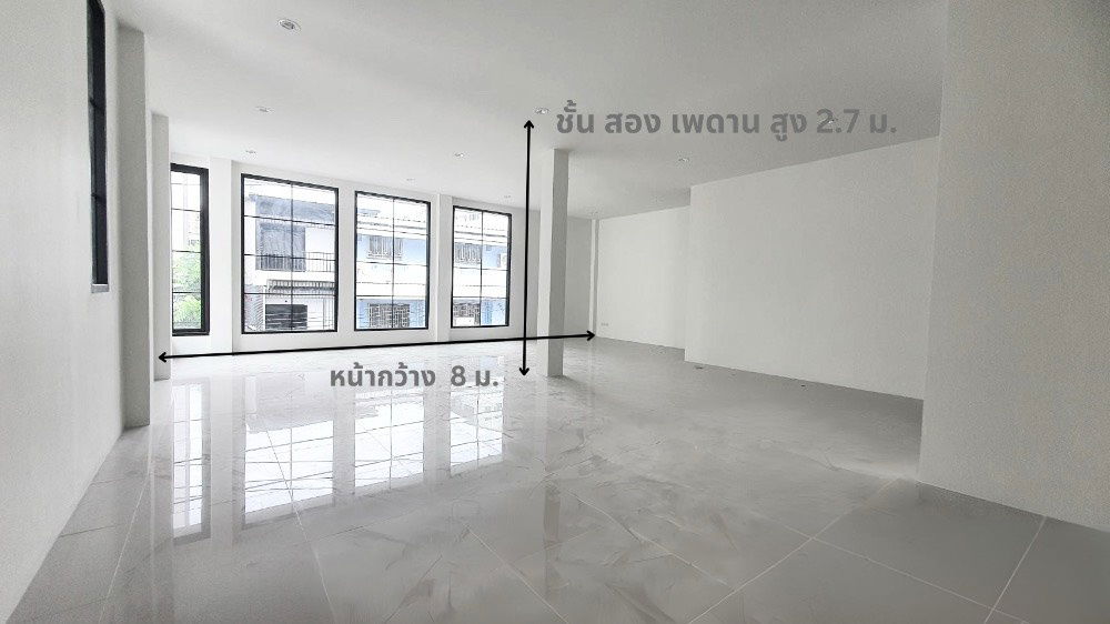 รูป 🏢 ให้เช่าอาคารสำนักงาน–ร้านค้าใหม่ ใกล้ BTS อนุสาวรีย์ชัยสมรภูมิ - รูปที่ 3/5