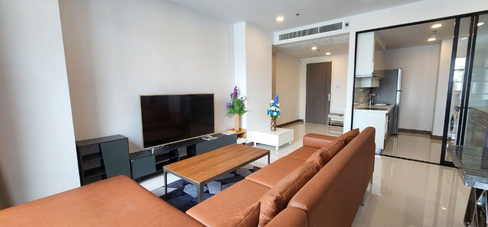 picture For rent 📍 Supalai Premier Charoen Nakhon 📍 2 bedrooms, 2 bathrooms, fully furnished and equipped, near BTS Gold Line - 4/10