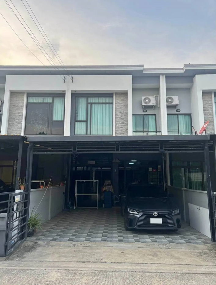 รูป T 1448 ให้เช่า ทาวน์โฮม 2 ชั้น ม.Pleno รามอินทรา-วงแหวน บ้านสวยสภาพดี เฟอร์นิเจอร์ครบ ราคา 14,000 บาท - รูปที่ 1/11