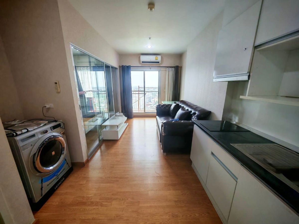 รูป ให้เช่า ห้องสวย มีเครื่องซักผ้า คอนโด The Parkland Phetkasem | ติดรถไฟฟ้า MRT หลักสอง - รูปที่ 1/9