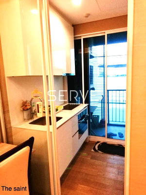 คอนโดให้เช่า : 🔥1 นอน ห้องแต่งสวย เฟอร์จัดเต็มมาก วิวเมือง คอนโดพร้อมอยู่ ทำเลดีๆ ใกล้ MRT พหลโยธิน,ติด ม.เซนต์จอร์น @ The Saint Residences 