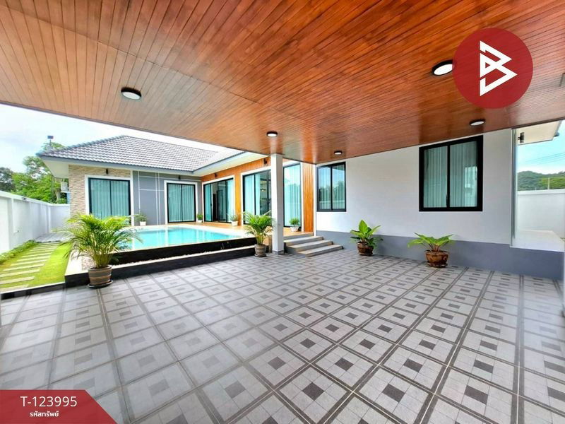 รูป ขาย บ้านเดี่ยว pool villa  สัตหีบ ชลบุรี เนื้อที่ 91 ตารางวา - รูปที่ 4/15