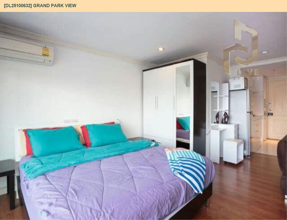 picture DL25100632 Condo for rent, Grand Park View near MRT เพชรบุรี, ready to move in, call urgently 0638692663 LineID @162cjixi - 2/10