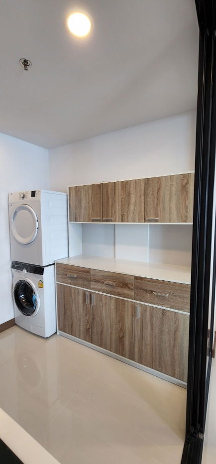 picture For rent 📍 Supalai Premier Charoen Nakhon 📍 2 bedrooms, 2 bathrooms, fully furnished and equipped, near BTS Gold Line - 8/10