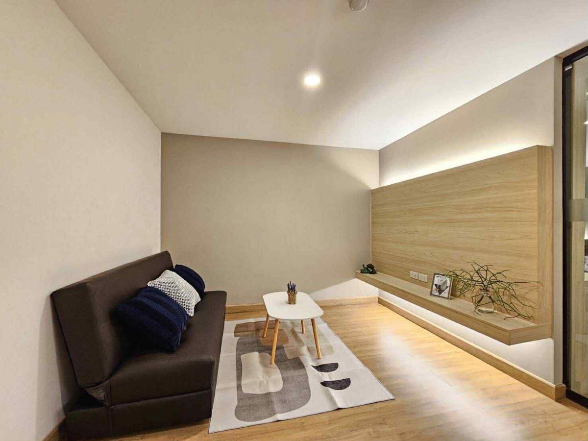 picture Condo for rent, Level Bangna, next to Huachiew Chalermprakiet University 🏡 Ready to move in - 1/8