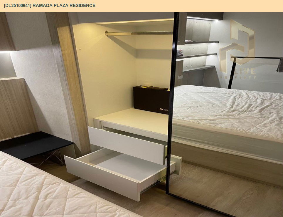 รูป DL25100641 ให้เช่าคอนโด รามาดา พลาซา เรสซิเดนซ์ (Ramada plaza residence) ใกล้ - พร้อมเข้าอยู่ โทรด่วน 0800343450 LineID @655ebbvc - รูปที่ 17/17