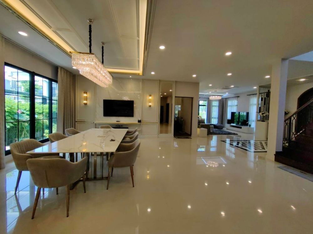 รูป ขายบ้านเดี่ยว 2 ชั้น เดอะ พาลาซโซ่ ปิ่นเกล้า ตกแต่งพร้อมอยู่ ทำเลดี เดินทางสะดวก - รูปที่ 7/10