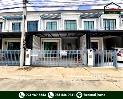 ทาวน์โฮม สะพานใหม่ : ทาวน์เฮ้าส์ พฤกษาวิลล์ พหลโยธิน - รามอินทรา ต่อเติมเต็ม ถูกที่สุดในโครงการ