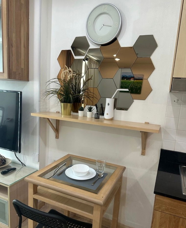 รูป เช่า ไอดีโอ รัชดา - ห้วยขวาง สวย ถูก ทำเลดี พร้อมอยู่ ใกล้ MRT ห้วยขวาง สนใจแอตไลน์ครับ@841qqlnr - รูปที่ 9/13