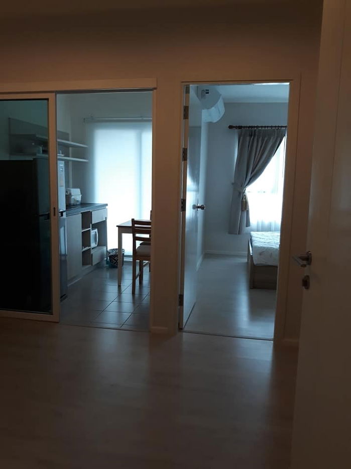 รูป (ว่าง3พฤศจิกายน ไม่มีที่จอดรถ)ให้เช่าAspireสาทร-ท่าพระ - 1นอน 30.5ตรม. ชั้น18 วิวสระว่ายน้ำ - Line:@hac55 - รูปที่ 7/8