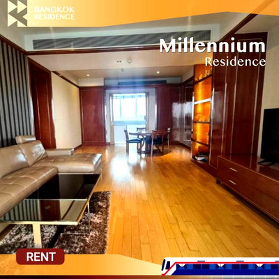 คอนโดให้เช่า :  วิวสวยจากชั้นสูง! 🌃 Millennium Residence ใจกลางเมือง 💫 ใกล้ BTS อโศก