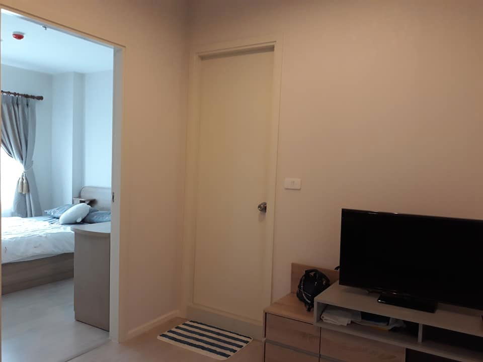 รูป (ว่าง3พฤศจิกายน ไม่มีที่จอดรถ)ให้เช่าAspireสาทร-ท่าพระ - 1นอน 30.5ตรม. ชั้น18 วิวสระว่ายน้ำ - Line:@hac55 - รูปที่ 4/8