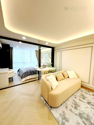 Condos for sale MRT Huai Khwang : For Sell Condo THE KRIS 3 RATCHADA 17 Building 1, Floor 3,1 bed room, Room size 33 sqm