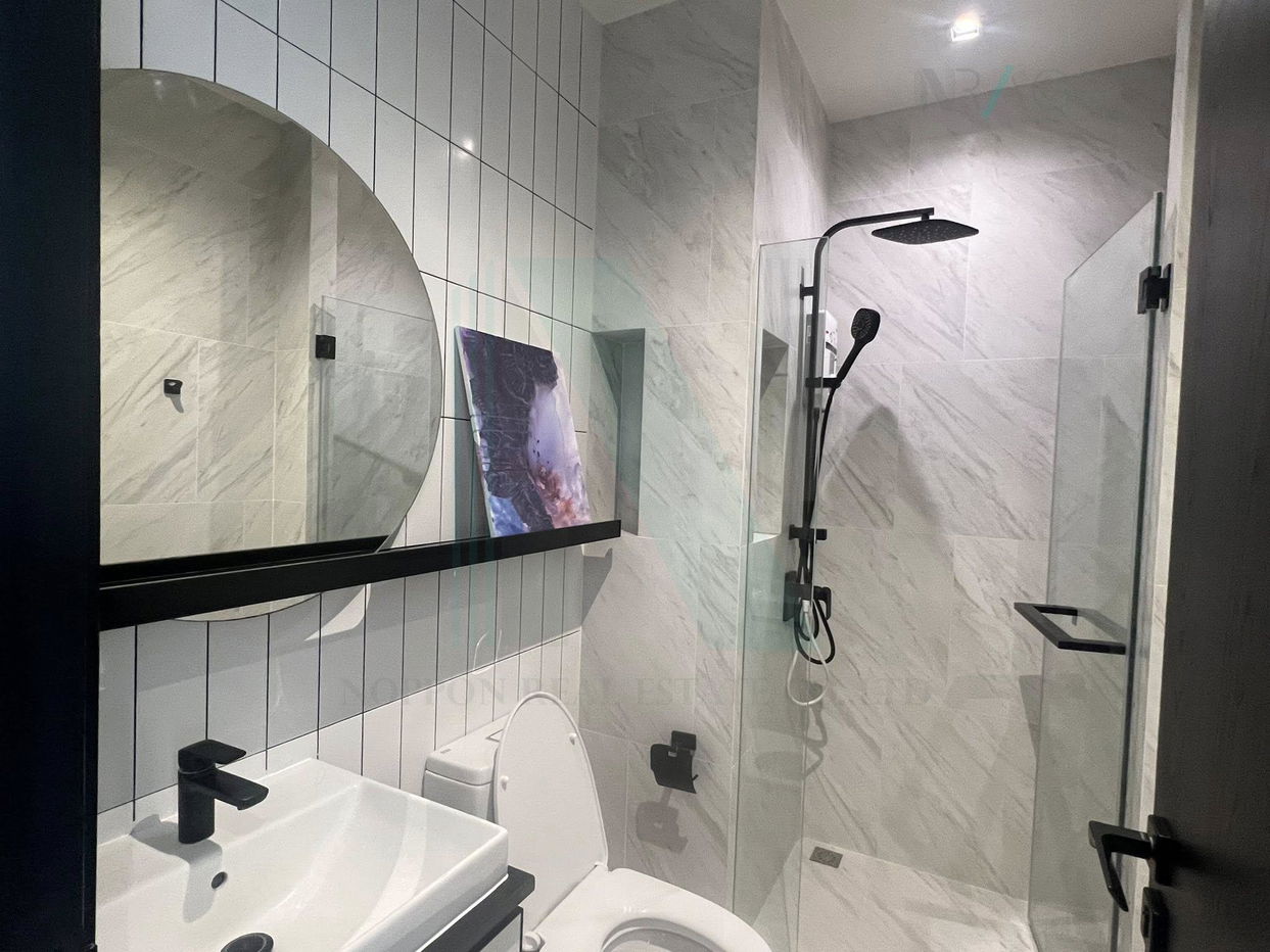 รูป 🚩 ให้เช่าคอนโด แชปเตอร์ เจริญนคร-ริเวอร์ไซด์ อาคาร B ชั้น 21 สตูดิโอ ขนาด 26 ตรม ใกล้ BTS กรุงธนบุรี - รูปที่ 7/8