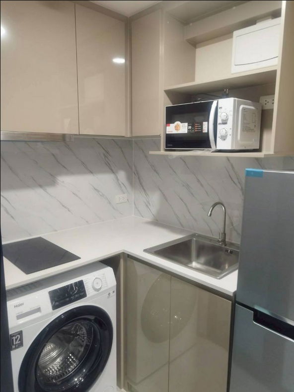 รูป เดอะ เบลกราเวีย รัชดา 17 🚆ใกล้ Mrt สุทธิสาร  29.13 ตร.ม. 1 ห้องนอน 1 ห้องน้ำ ห้องใหม่ เฟอร์นิเจอร์พร้อมอยู่ - รูปที่ 8/19