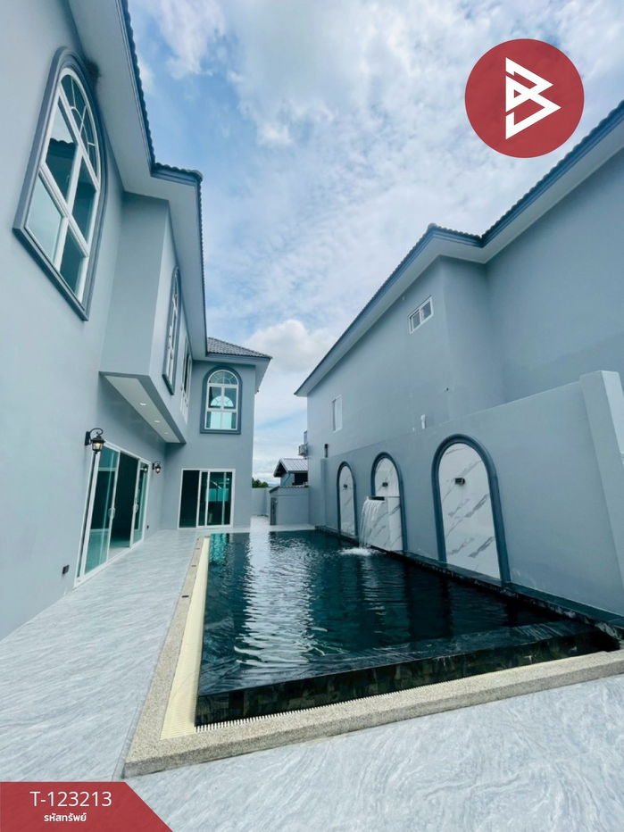 รูป  171.8 ตรว ขายบ้านเดี่ยวพูลวิลล่าสไตล์อังกฤษ ใจกลางศรีราชา โครงการ Happiness Home Sriracha ใกล้เซ็นทรัล ศรีราชา พร้อมอยู่  - รูปที่ 13/15