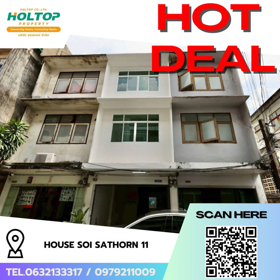 รูป #R7208  🎉 281068 ให้เช่าบ้าน Soi Sathorn 11 - รูปที่ 1/17