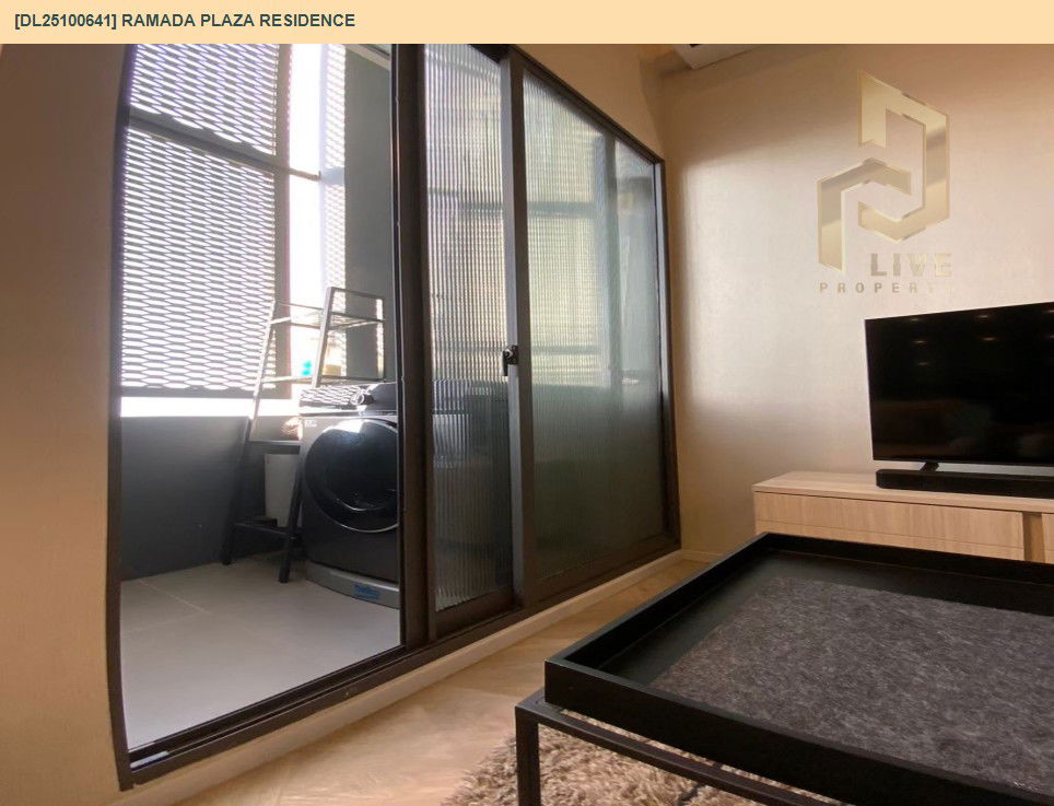 รูป DL25100641 ให้เช่าคอนโด รามาดา พลาซา เรสซิเดนซ์ (Ramada plaza residence) ใกล้ - พร้อมเข้าอยู่ โทรด่วน 0800343450 LineID @655ebbvc - รูปที่ 12/17