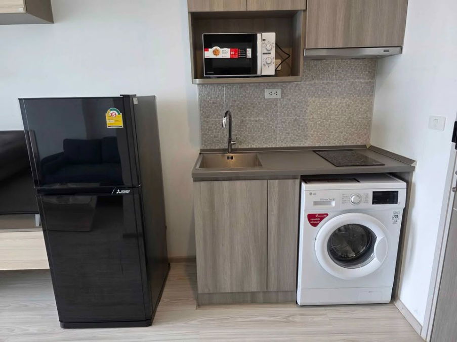 รูป ให้เช่า ไอดีโอ โมบิ บางซื่อ แกรนด์ อินเตอร์เชนจ์ มีเฟอร์นิเจอร์+เครื่องใช้ไฟฟ้าครบ - รูปที่ 5/6