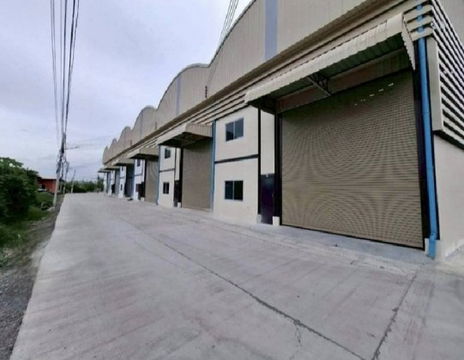 ให้เช่าโกดังพร้อมสำนักงาน / ทำเล สมุทรสาคร / ถนนเศรษฐกิจ / ซอยเทพกาญจนา / พื้นที่โกดัง 500 ตารางเมตร / รถเทรลเลอร์ตู้สั้น เข้าออกได้