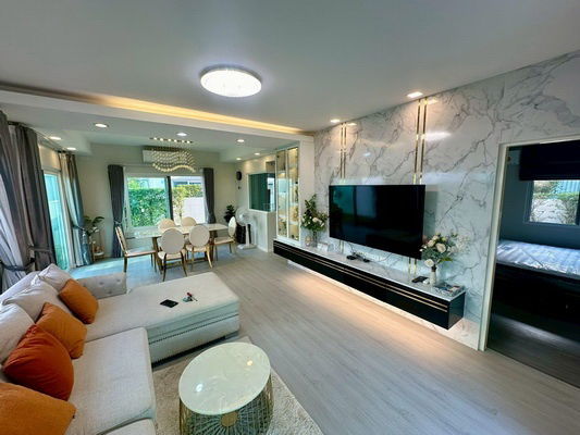 picture FOR RENT CHAIYAPHRUEK RAMINTRA - CHATUCHOT / 3 bedrooms 3 bathrooms / 62 Sqw. 170 Sqm. **60,000** CLOSE TO CHALONGRAT EXPRESSWAY - 3/16